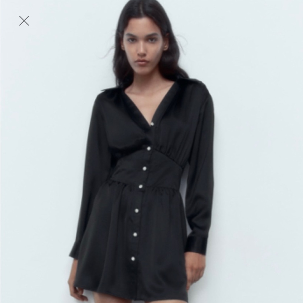 Zara Black dress Size M